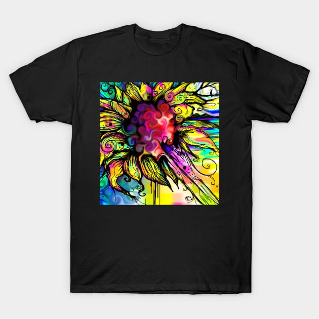 Sunflower Dreams T-Shirt by Twisted Shaman